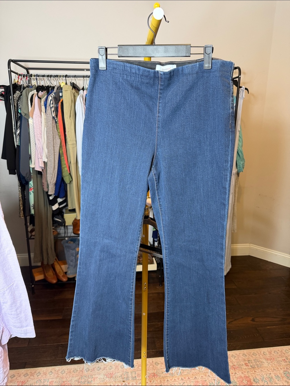 Skinnygirl Dark Blue Flare Jeans